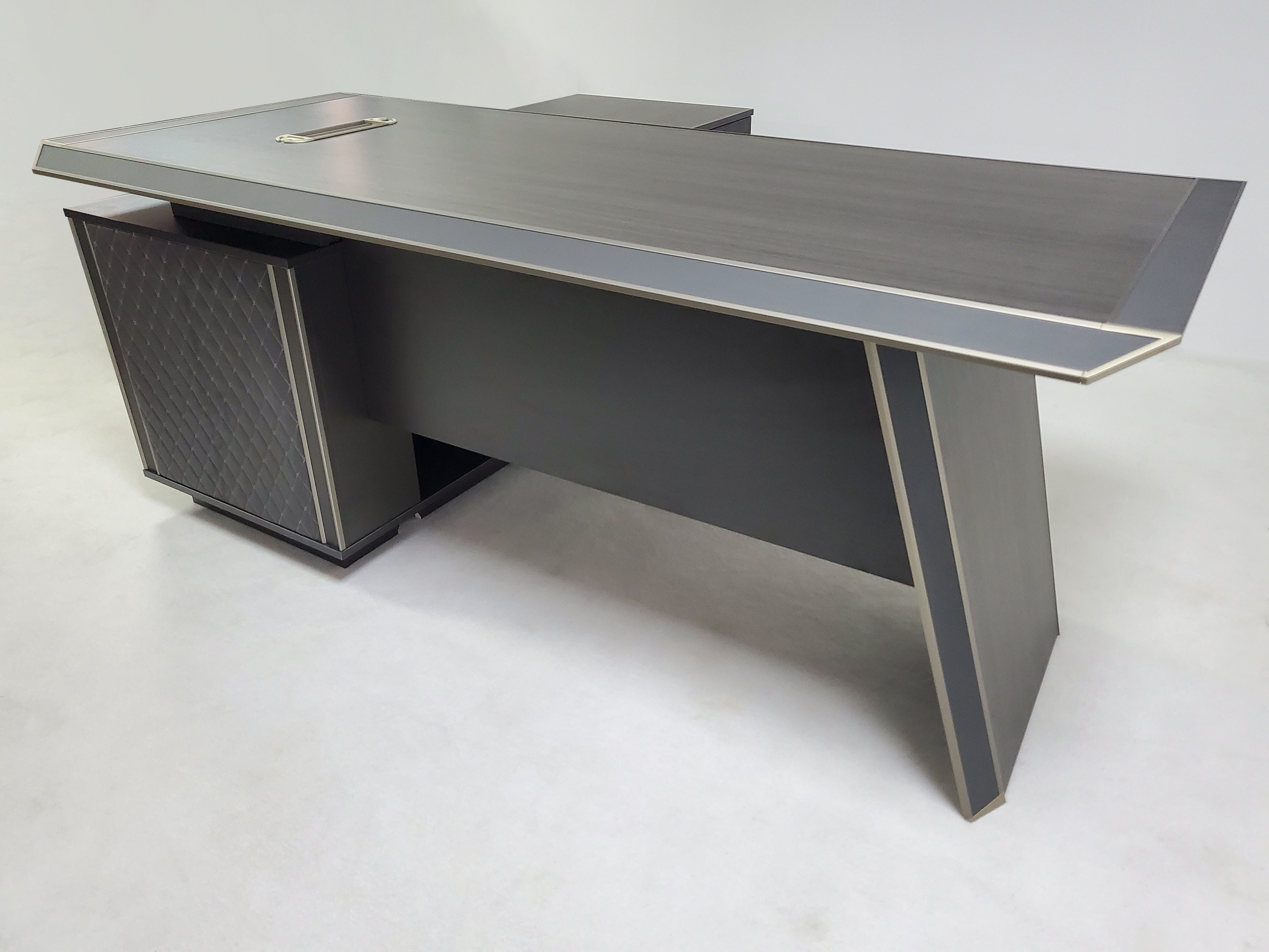 Modern Corner Executive Office Desk with Bevelled Design - 1800mm - TUT-01
